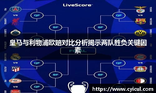 皇马与利物浦欧赔对比分析揭示两队胜负关键因素